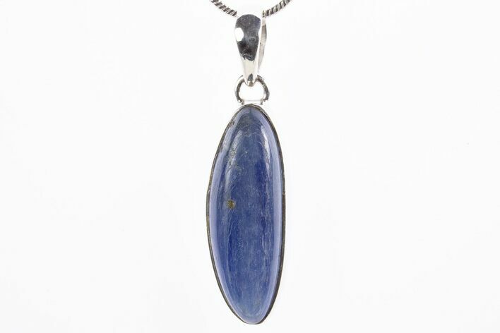 Kyanite Crystal Pendant (Necklace) - Sterling Silver #305053